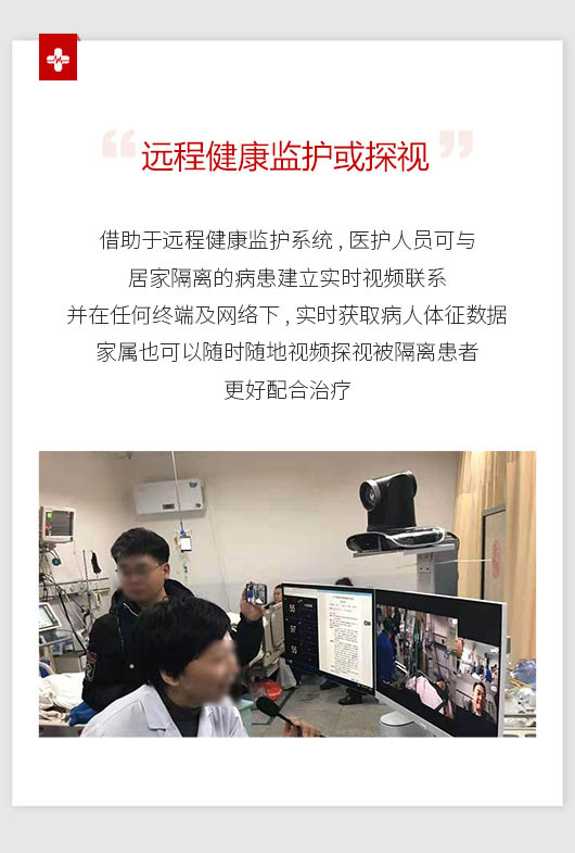 遠程健康監(jiān)護或探視